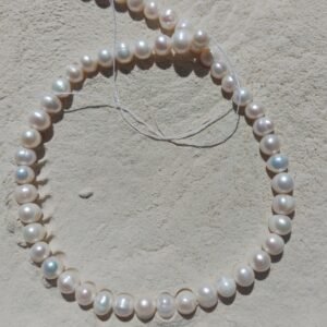 Conta de Pérola Branca 5-6mm