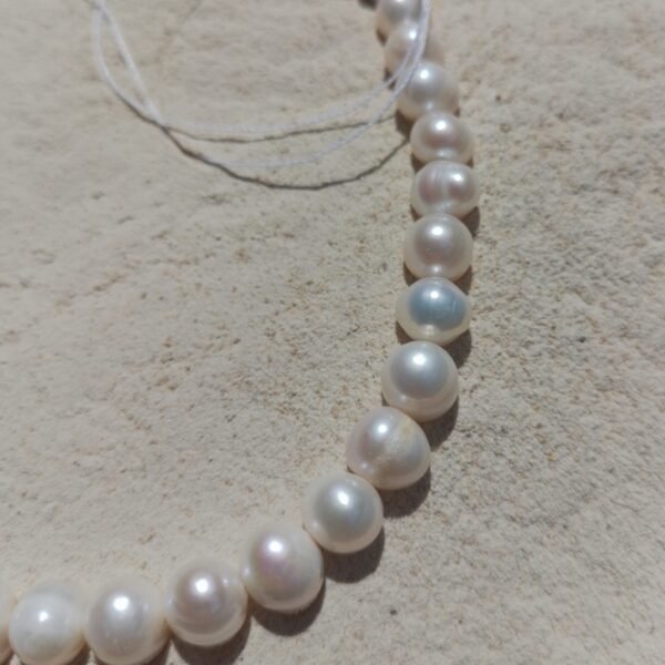 Conta de Pérola Roxa Alaranjado 6 a 7mm