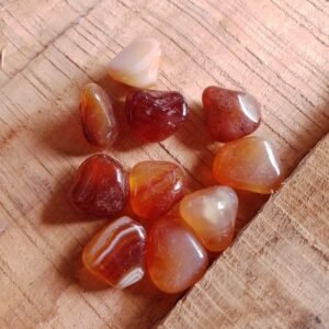 Ágata Vermelha Rolada PP