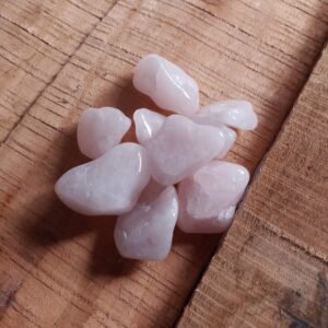 Quartzo Rosa Rolado P (Tipo D)