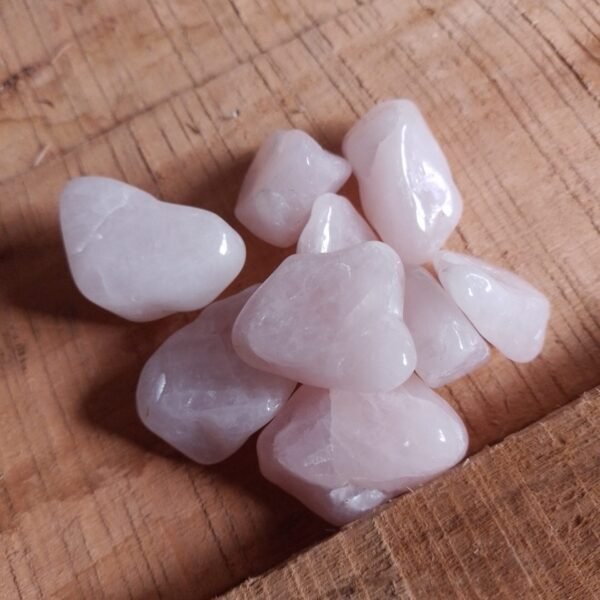 ROQR42P Quartzo Rosa Rolado P (Tipo D)