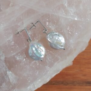 Brinco de Pérola Barrocada