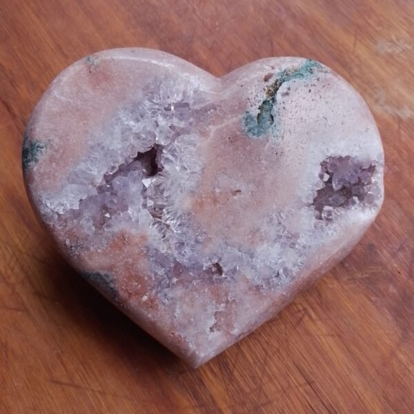 Coração de Ametista Rosa 10kg